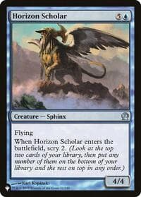 Horizon Scholar - The List Reprints - Magic: The Gathering card