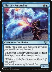 Illusory Ambusher - The List Reprints - Magic: The Gathering card