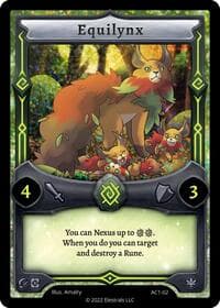 Equilynx - Artist Collection - Elestrals card