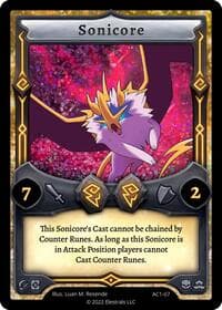 Sonicore - Artist Collection - Elestrals card