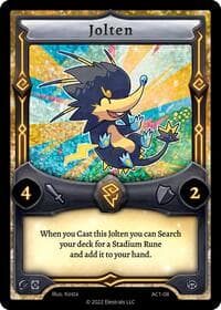 Jolten - Artist Collection - Elestrals card