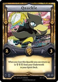 Quackle (AC1-13) - Artist Collection - Elestrals card