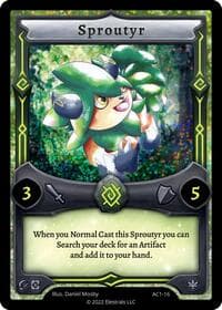 Sproutyr - Artist Collection - Elestrals card