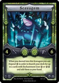 Scavagem - Artist Collection - Elestrals card