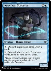 Krovikan Sorcerer - The List Reprints - Magic: The Gathering card