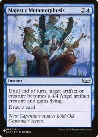 Majestic Metamorphosis - The List Reprints - Magic: The Gathering card