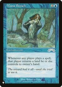 Mana Breach - The List Reprints - Magic: The Gathering card