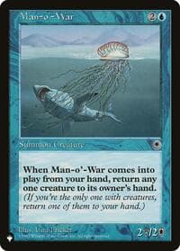Man-o'-War (POR) - The List Reprints - Magic: The Gathering card