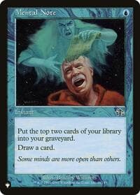 Mental Note - The List Reprints - Magic: The Gathering card