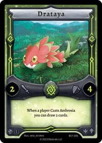 Drataya - Base Set [First Edition] - Elestrals card