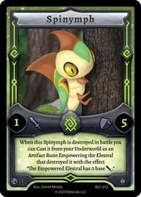 Spinymph - Base Set [First Edition] - Elestrals card