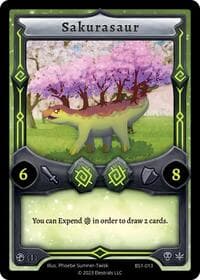 Sakurasaur - Base Set [First Edition] - Elestrals card