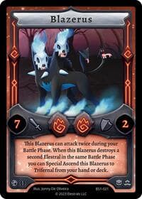 Blazerus - Base Set [First Edition] - Elestrals card