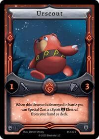 Urscout - Base Set [First Edition] - Elestrals card