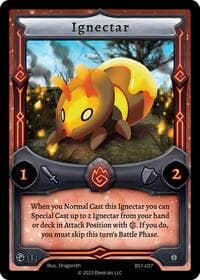 Ignectar - Base Set [First Edition] - Elestrals card