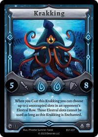 Krakking - Base Set [First Edition] - Elestrals card