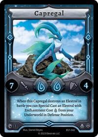 Capregal - Base Set [First Edition] - Elestrals card