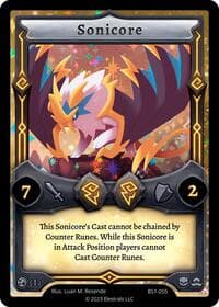 Sonicore - Base Set [First Edition] - Elestrals card