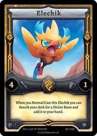 Elechik - Base Set [First Edition] - Elestrals card