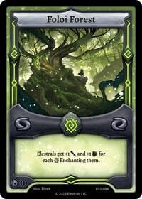 Foloi Forest - Base Set [First Edition] - Elestrals card
