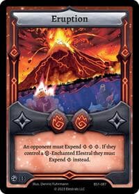 Eruption - Base Set [First Edition] - Elestrals card