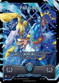 Poseidon - Base Set [First Edition] - Elestrals card
