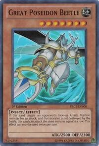 Great Poseidon Beetle - 2012 Premium Collection Tin - YuGiOh card