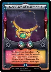 Necklace of Harmonia - Base Set [First Edition] - Elestrals card