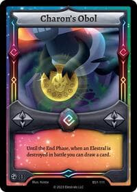 Charon's Obol - Base Set [First Edition] - Elestrals card