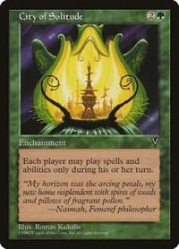 City of Solitude - Visions - Magic: The Gathering card