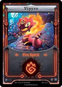Vipyro (Alternative Art) - Base Set [First Edition] - Elestrals card