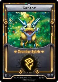 Zaptor (Alternative Art) - Base Set [First Edition] - Elestrals card