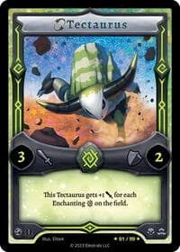 Tectaurus (Serialized) - Base Set [First Edition] - Elestrals card