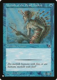 Merfolk of the Pearl Trident - The List Reprints - Magic: The Gathering card