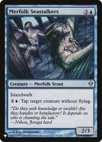 Merfolk Seastalkers - The List Reprints - Magic: The Gathering card