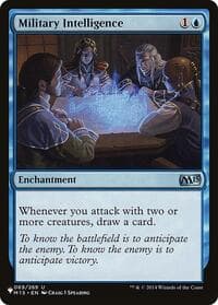 Military Intelligence - The List Reprints - Magic: The Gathering card