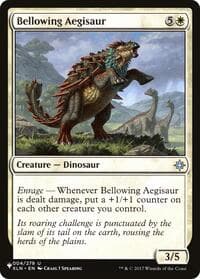 Bellowing Aegisaur - The List Reprints - Magic: The Gathering card