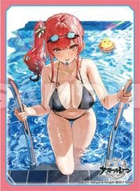 Broccoli Character Sleeve: Azur Lane - Zara Swimsuit Ver. (60 pack) - Broccoli Imported Card Sleeves - Card Sleeves card