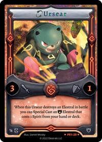 Ursear - Base Promos [Kickstarter Edition] - Elestrals card