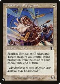Benevolent Bodyguard - The List Reprints - Magic: The Gathering card