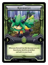 Sproutyr - Centaurbor Starter Deck [Kickstarter Edition] - Elestrals card