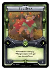 Equilynx - Centaurbor Starter Deck [Kickstarter Edition] - Elestrals card