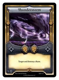 Thunderstorm - Centaurbor Starter Deck [Kickstarter Edition] - Elestrals card