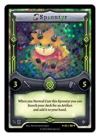 Sproutyr (Serialized) - Centaurbor Starter Deck [Kickstarter Edition] - Elestrals card