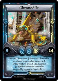 Chronodile - Chronodile Starter Deck [First Edition] - Elestrals card