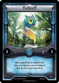 Tadpuff - Chronodile Starter Deck [First Edition] - Elestrals card