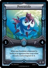 Porcutide - Chronodile Starter Deck [First Edition] - Elestrals card