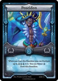 Poseidon - Chronodile Starter Deck [First Edition] - Elestrals card