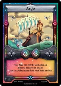 Argo - Chronodile Starter Deck [First Edition] - Elestrals card