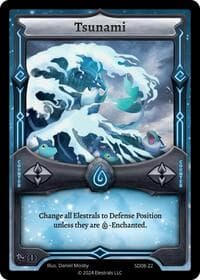Tsunami - Chronodile Starter Deck [First Edition] - Elestrals card